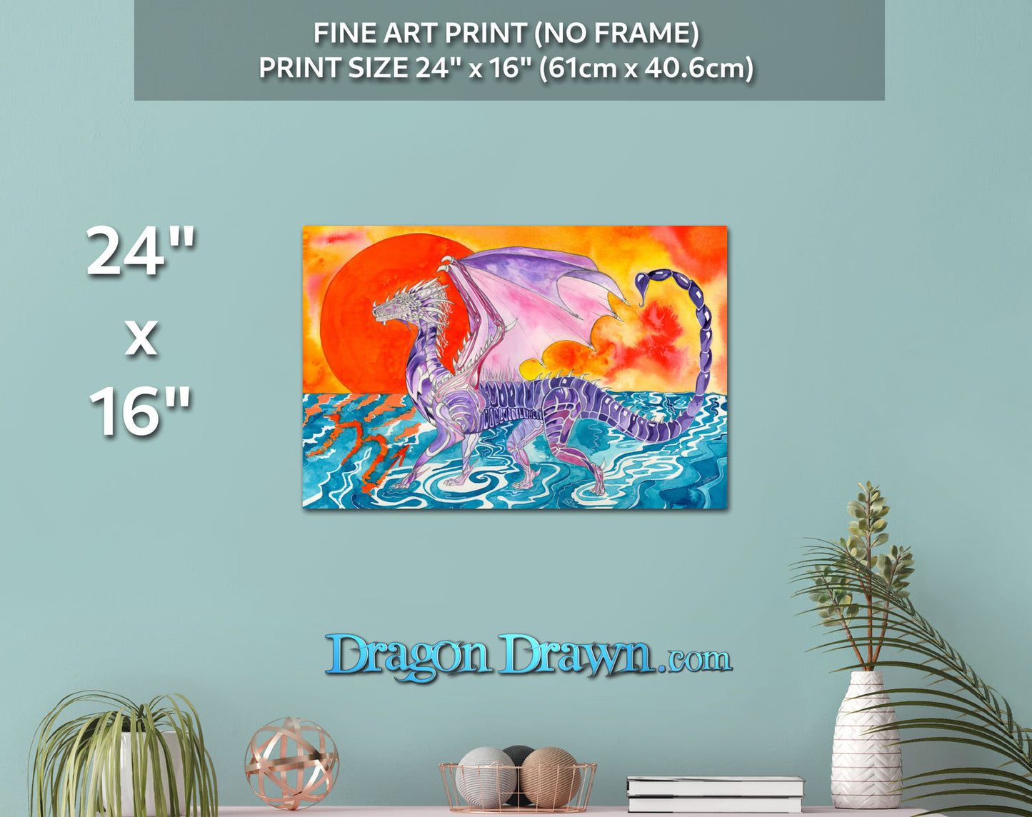 Dragons of Astrologica - Scorpio Fine Art Print