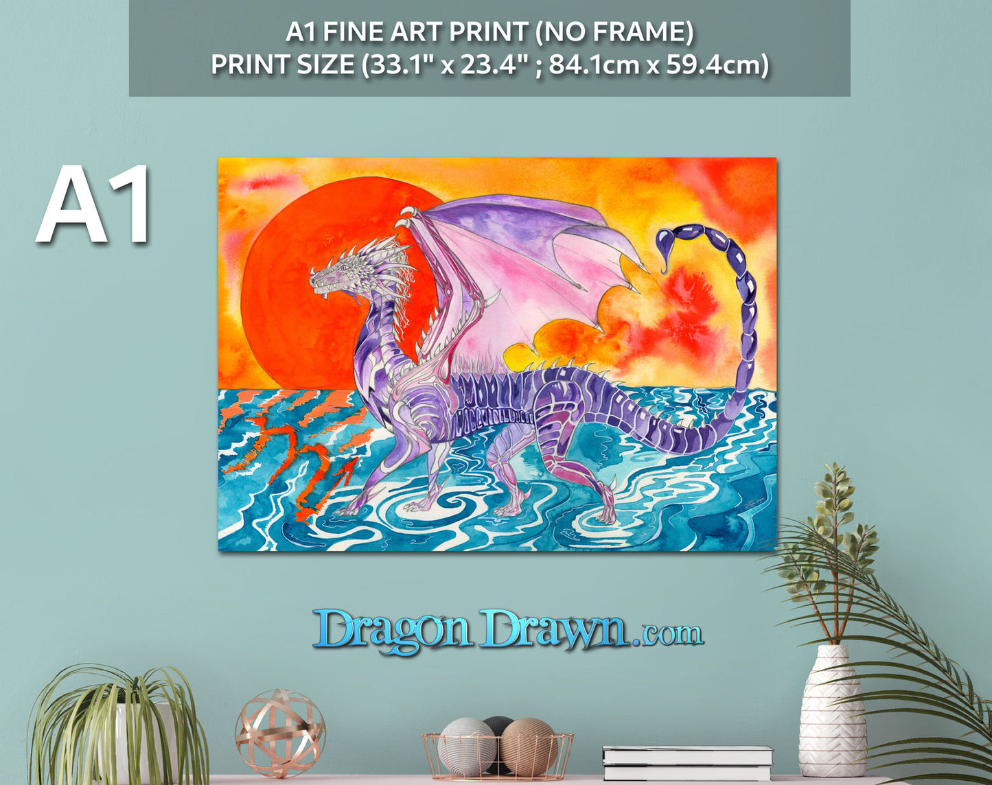 Dragons of Astrologica - Scorpio Fine Art Print