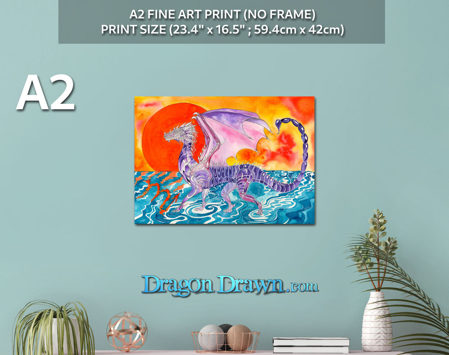 Dragons of Astrologica - Scorpio Fine Art Print