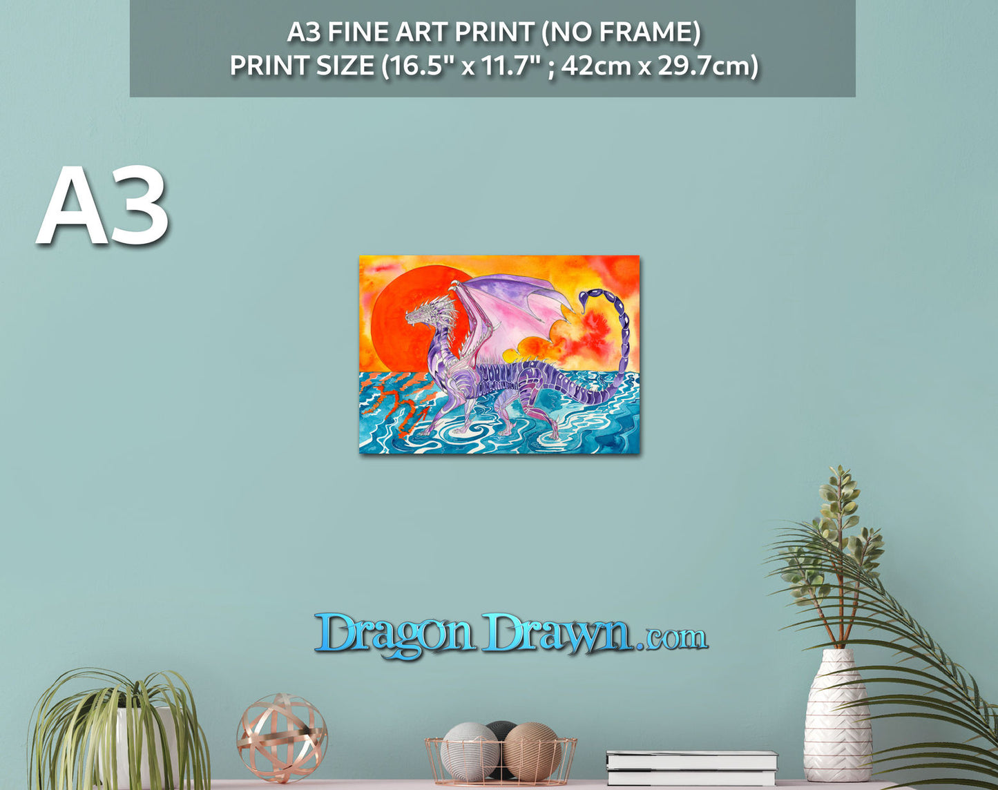 Dragons of Astrologica - Scorpio Fine Art Print