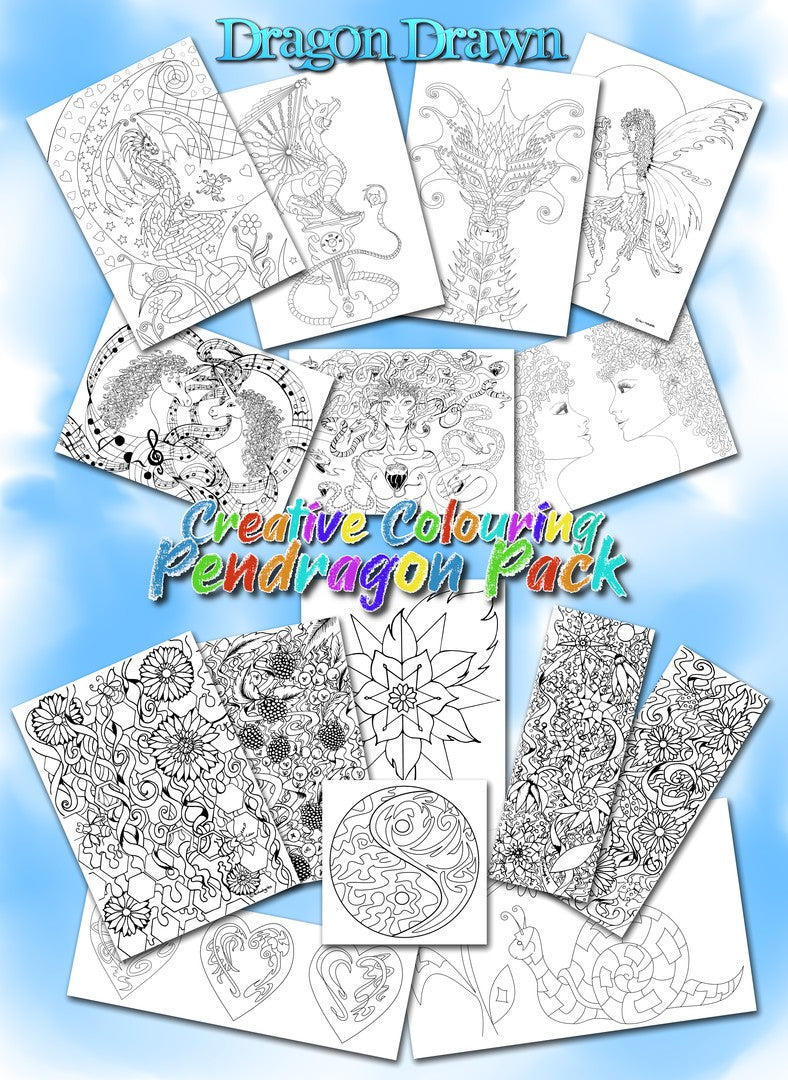 Pendragon Colouring-In Pack