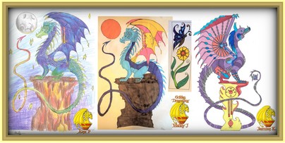 DragonDrawn.com golden dragonling