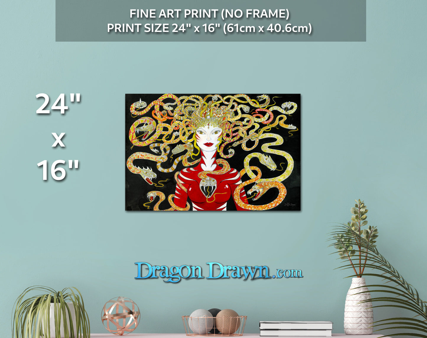 Daughter of Medusa Fine Art Print