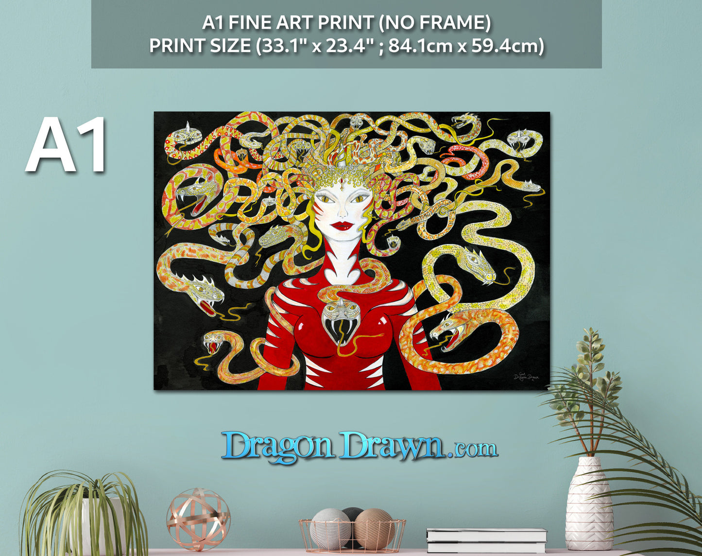 Daughter of Medusa Fine Art Print