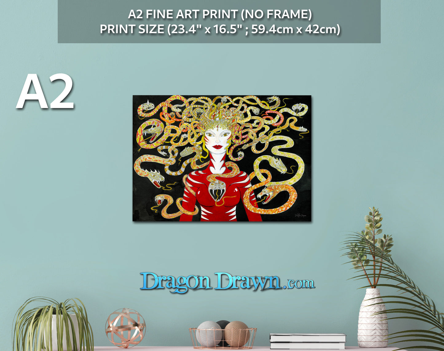 Daughter of Medusa Fine Art Print