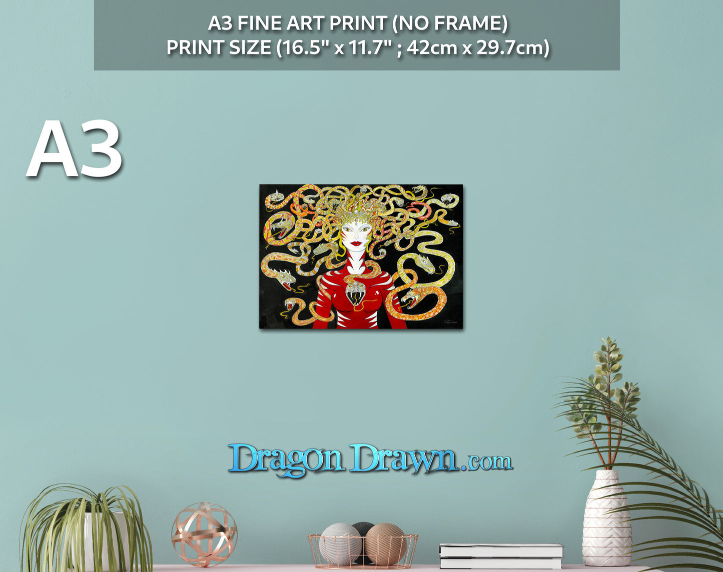 Daughter of Medusa Fine Art Print