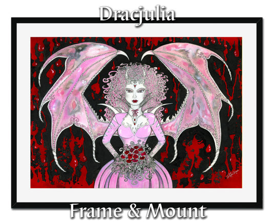 Dracjulia Framed & Mounted Print