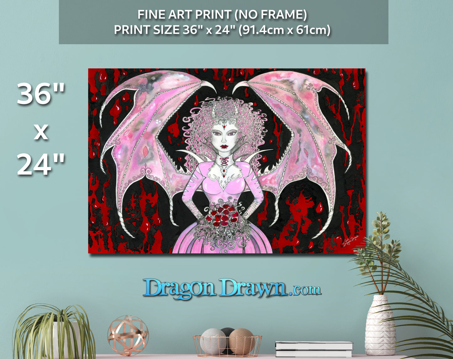 Dracjulia Fine Art Print