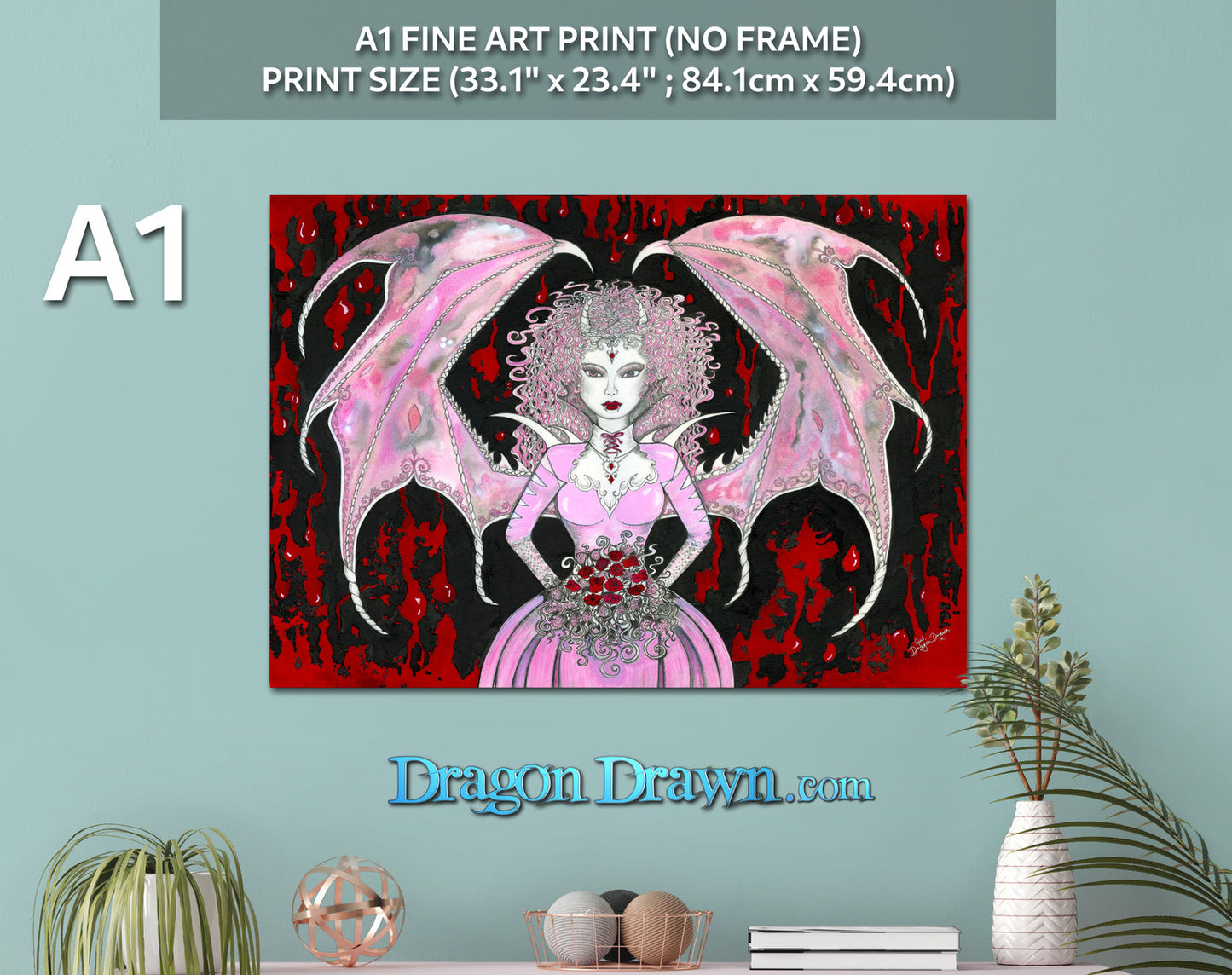 Dracjulia Fine Art Print