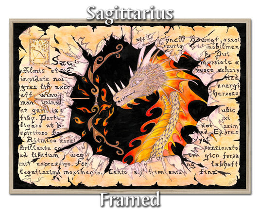 Sagittarius Framed Print